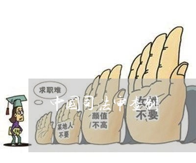 中国司法审查制 中国司法审查制