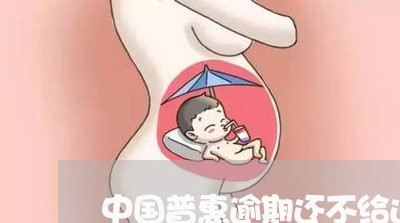 中国普惠逾期还不给还