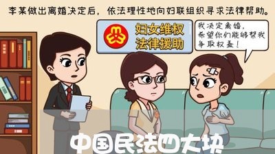 中国民法四大块