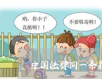 中国法律同一条罪可以审两次吗