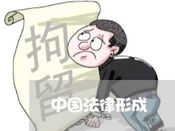 中国法律形成 中国法律形成
