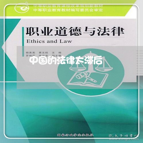 中国的法律太滞后 中国的法律太滞后