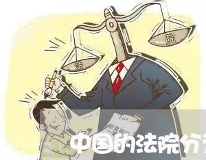 中国的法院分为四个级别