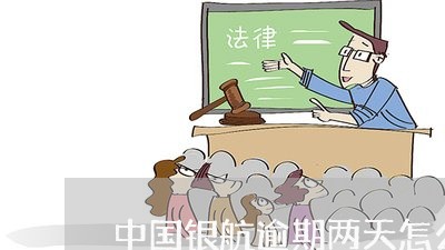 中国银航逾期两天怎么办/2023062195136