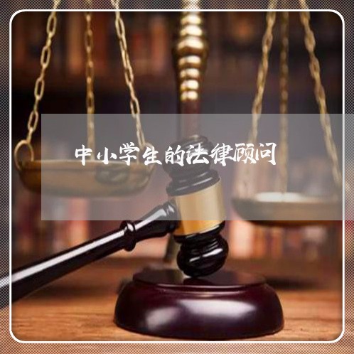 中小学生的法律顾问