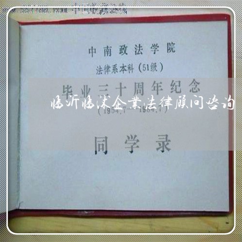 临沂临沭企业法律顾问咨询 临沂临沭企业法律顾问咨询