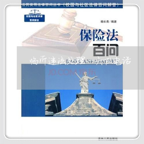 临沂违法处理一大队电话 临沂违法处理一大队电话