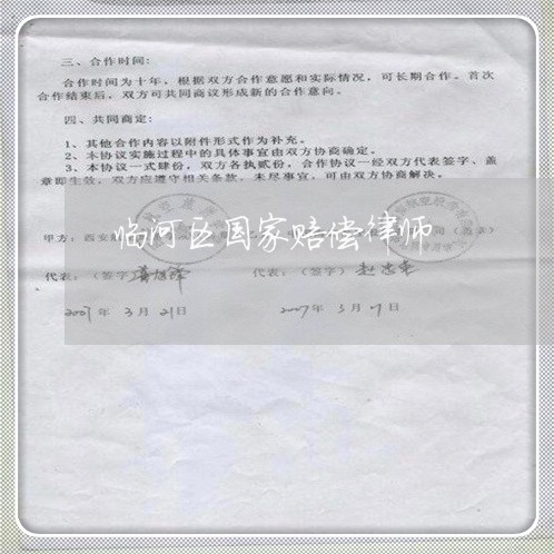 临河区国家赔偿律师