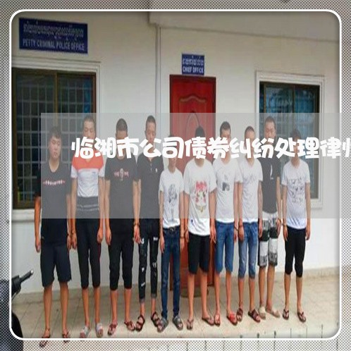 临湘市公司债券纠纷处理律师