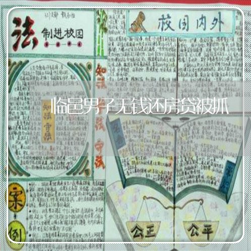 临邑男子无钱还房贷被抓/2023041814352