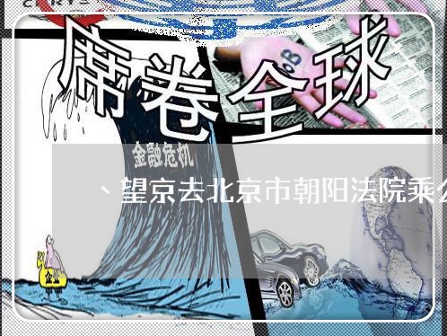丶望京去北京市朝阳法院乘公交