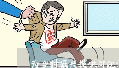 为乡村振兴提供司法保障