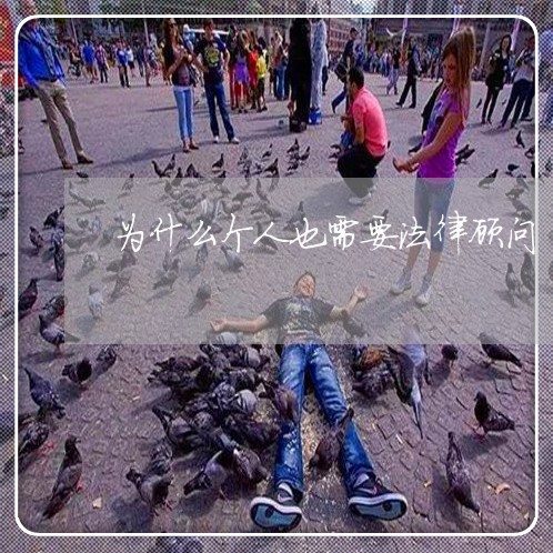 为什么个人也需要法律顾问/2023061829158