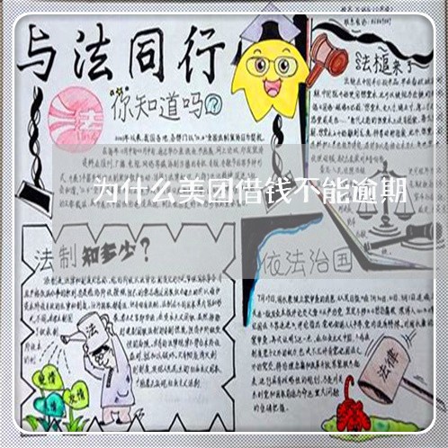 为什么美团借钱不能逾期 为什么美团借钱不能逾期