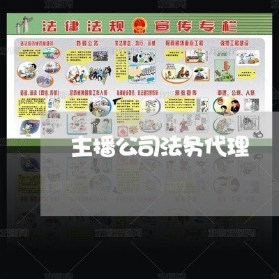 主播公司法务代理 主播公司法务代理