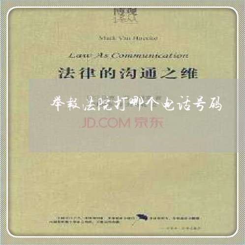 举报法院打哪个电话号码