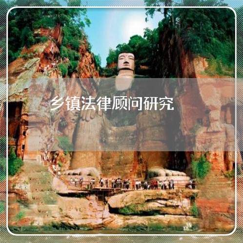 乡镇法律顾问研究/2023061794040