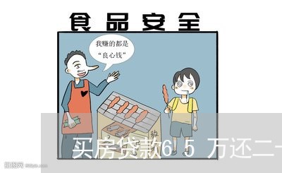 买房贷款65万还二十年/2023041826258