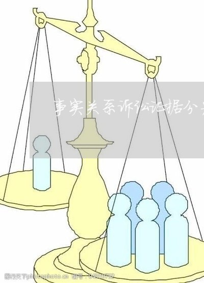 事实关系诉讼证据分为