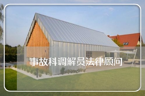 事故科调解员法律顾问/2023061838082 事故科调解员法律顾问/2023061838082