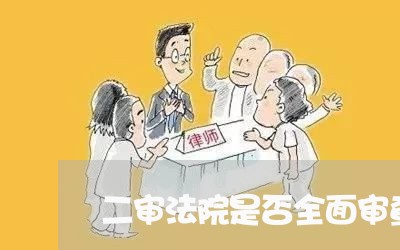 二审法院是否全面审查 二审法院是否全面审查