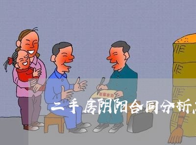 二手房阴阳合同分析怎么写/2023060888483 二手房阴阳合同分析怎么写/2023060888483