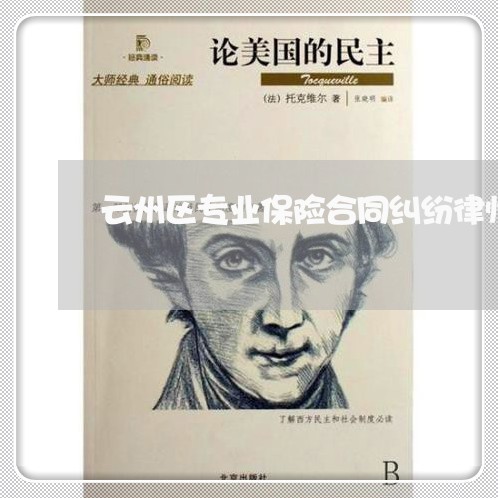 云州区专业保险合同纠纷律师 云州区专业保险合同纠纷律师