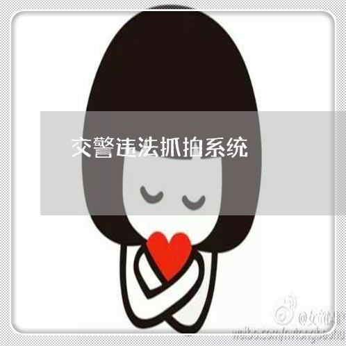 交警违法抓拍系统 交警违法抓拍系统