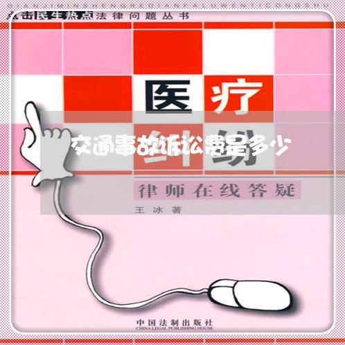 交通事故诉讼费是多少 交通事故诉讼费是多少
