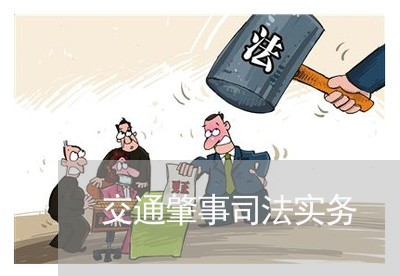 交通肇事司法实务 交通肇事司法实务