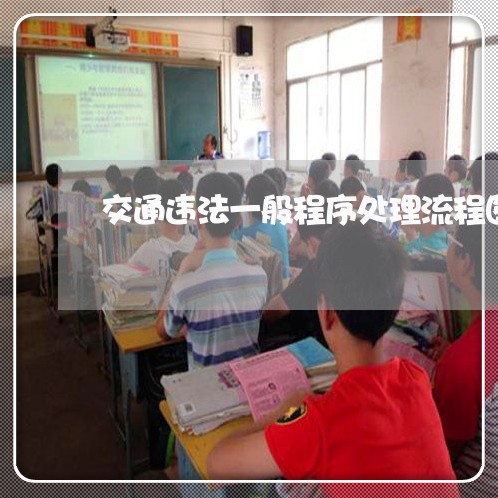 交通违法一般程序处理流程图