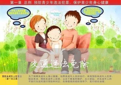 交通违法免除 交通违法免除