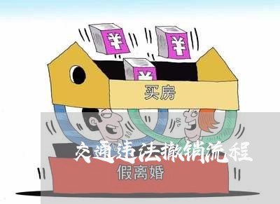 交通违法撤销流程 交通违法撤销流程