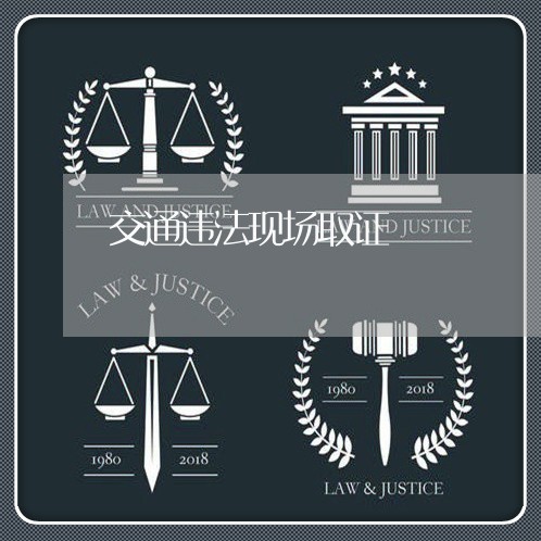 交通违法现场取证 交通违法现场取证