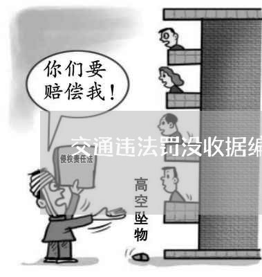 交通违法罚没收据编号看不清楚 交通违法罚没收据编号看不清楚