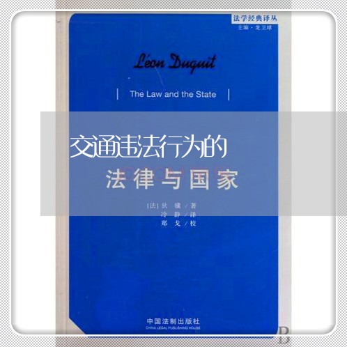 交通违法行为的