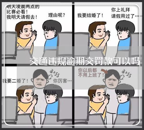 交通违规逾期交罚款可以吗 交通违规逾期交罚款可以吗