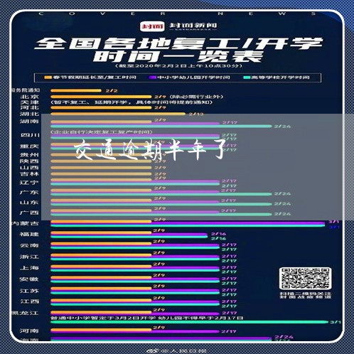 交通逾期半年了