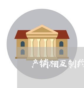 产销相互制约合同怎么写/2023041295058 产销相互制约合同怎么写/2023041295058