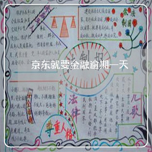 京东就要金融逾期一天 京东就要金融逾期一天