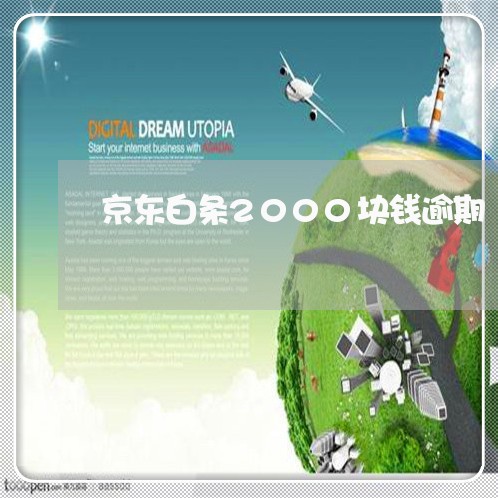 京东白条2000块钱逾期 京东白条2000块钱逾期