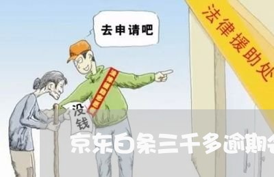 京东白条三千多逾期会怎么样