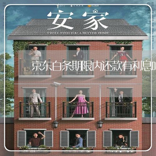 京东白条期限内还款有利息吗