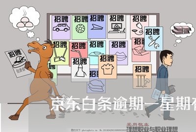 京东白条逾期一星期有什么 京东白条逾期一星期有什么