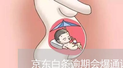 京东白条逾期会爆通讯吗 京东白条逾期会爆通讯吗