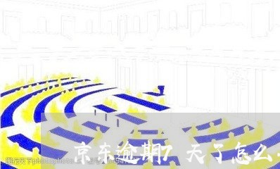 京东逾期7天了怎么办 京东逾期7天了怎么办