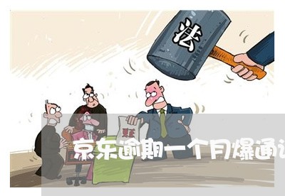 京东逾期一个月爆通讯录怎么办 京东逾期一个月爆通讯录怎么办