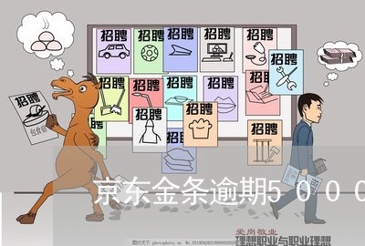 京东金条逾期5000块钱了 京东金条逾期5000块钱了