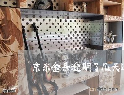 京东金条逾期了几天还可以借吗