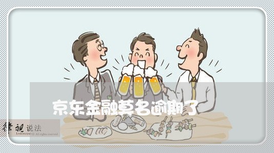 京东金融莫名逾期了
